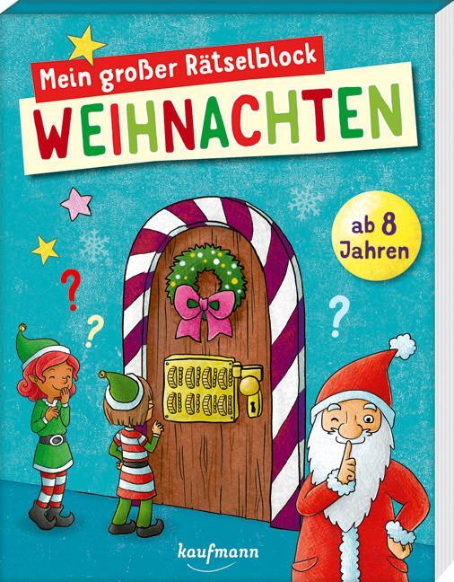 Cover: 9783780665317 | Mein großer Rätselblock Weihnachten | ab 8 Jahren | Kristin Lückel