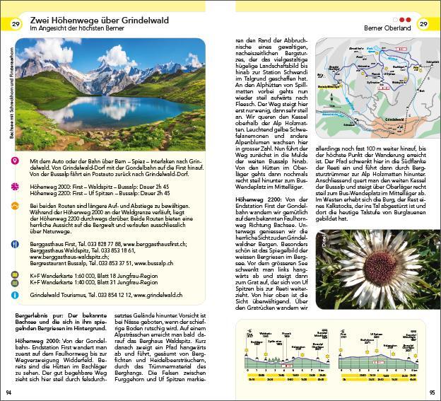 Bild: 9783259037652 | Wanderführer Schweiz | die 50 schönsten Wanderungen der Schweiz | Buch