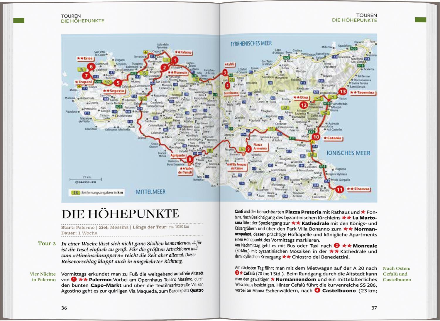 Bild: 9783575001337 | Baedeker Reiseführer Sizilien | mit praktischer Karte EASY ZIP | Buch