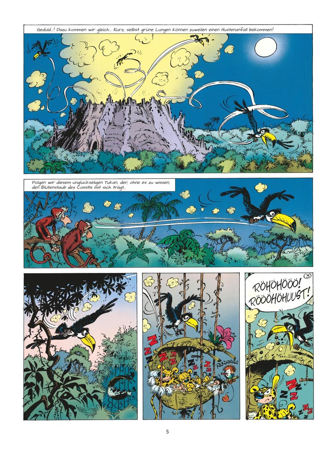 Bild: 9783551799159 | Marsupilami 15: Der Krater der Kakteen | André Franquin (u. a.) | Buch