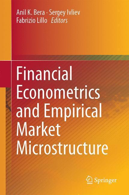 Cover: 9783319099453 | Financial Econometrics and Empirical Market Microstructure | Buch