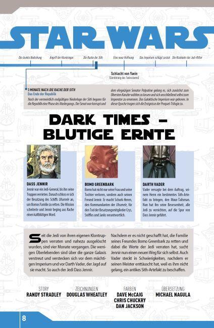 Bild: 9783741602856 | Star Wars Comic-Kollektion 10 - Dark Times - Blutige Erde | Buch