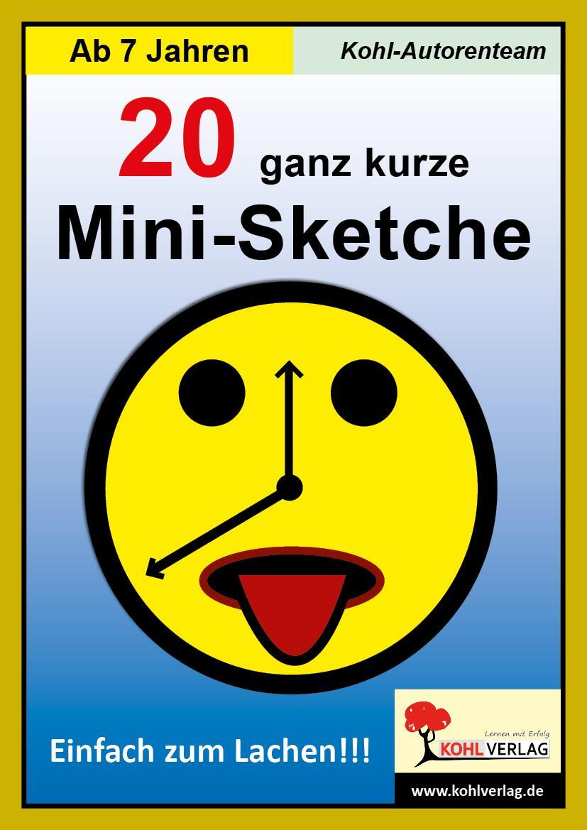 Cover: 9783866320666 | 20 ganz kurze Mini-Sketche | Einfach zum Lachen!!! | Taschenbuch