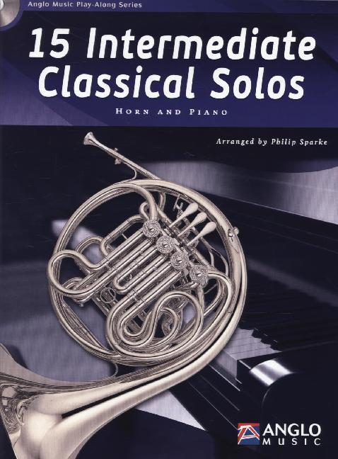 Cover: 9789043135849 | 15 Intermediate Classical Solos | Horn and Piano | Philip Sparke