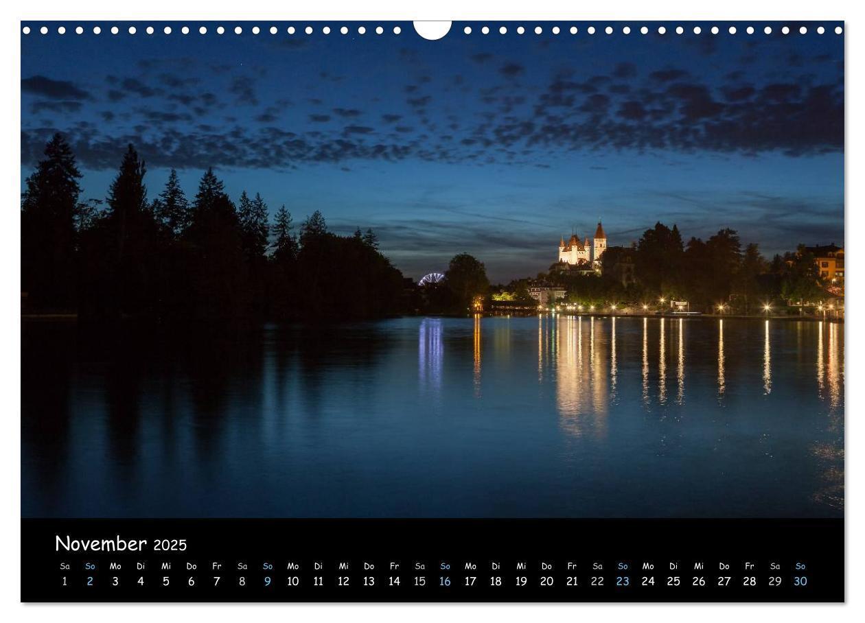 Bild: 9783435773862 | Stimmungsvolle Bilder vom Thunersee (Wandkalender 2025 DIN A3...