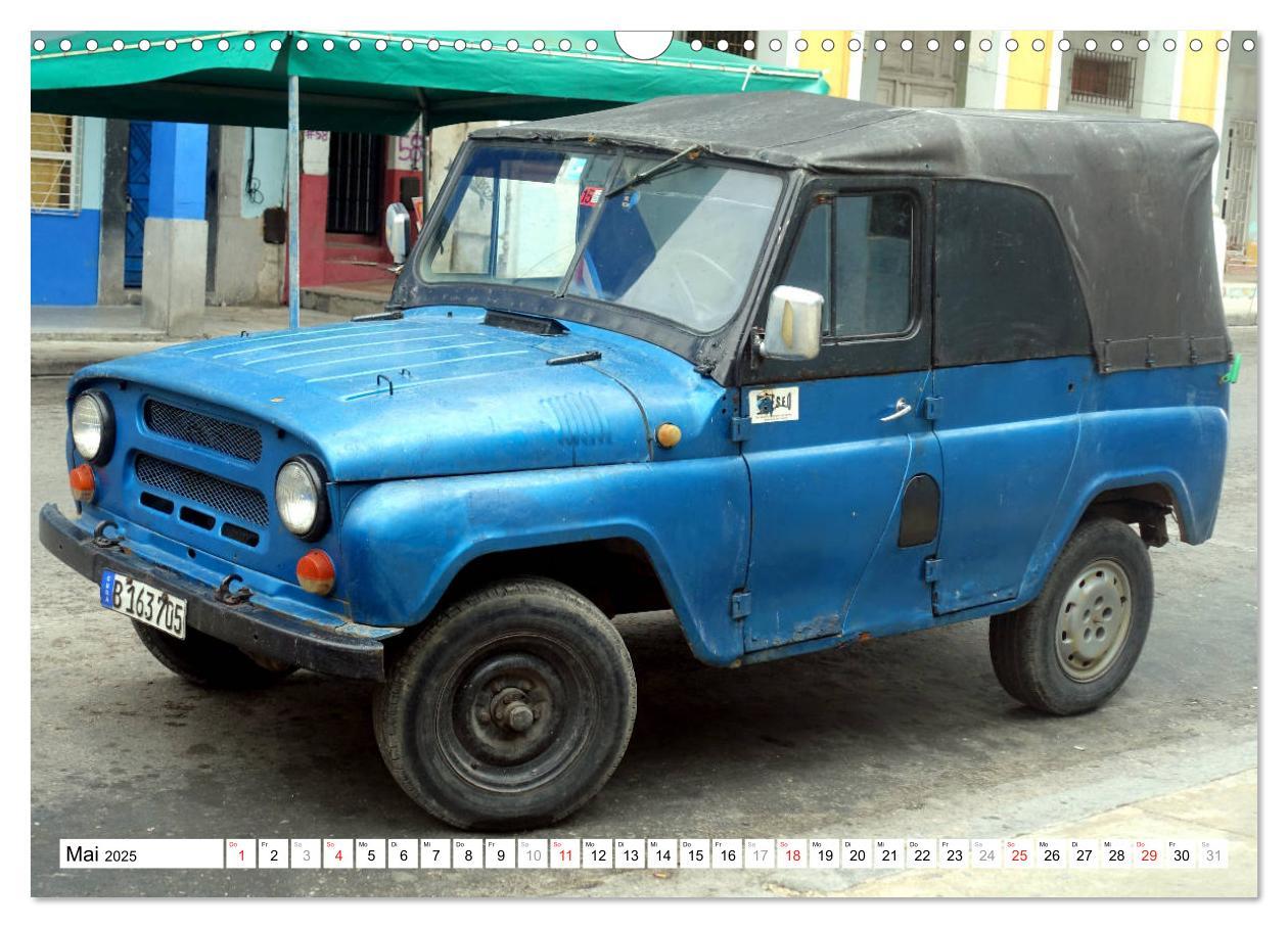 Bild: 9783435225835 | Sowjet-Legende - Der Geländewagen UAZ-469 in Kuba (Wandkalender...