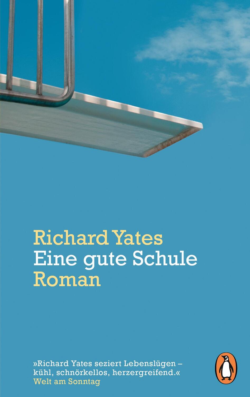 Cover: 9783328105862 | Eine gute Schule | Roman | Richard Yates | Taschenbuch | Deutsch
