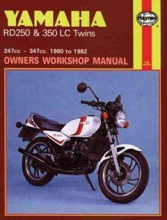 Cover: 9780856968037 | Yamaha RD250 &amp; 350LC Twins (80 - 82) Haynes Repair Manual | Publishing