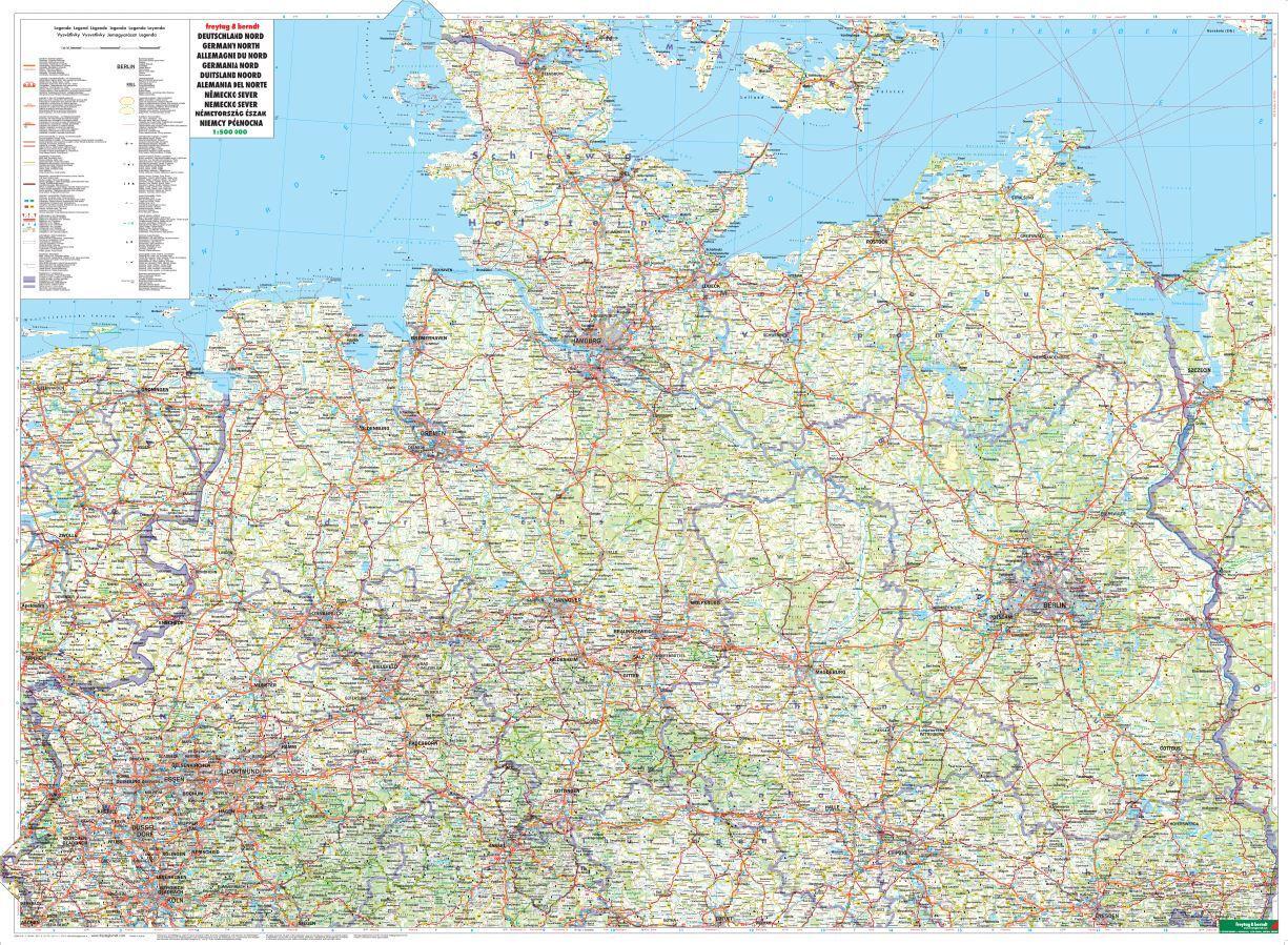 Bild: 9783850848596 | Deutschland, Straßenkarte 1:500.000, freytag & berndt | KG | Deutsch
