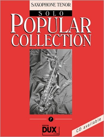 Cover: 4031658117204 | Popular Collection 7 | Tenorsaxophon solo | Songbuch (Saxophon) | Buch