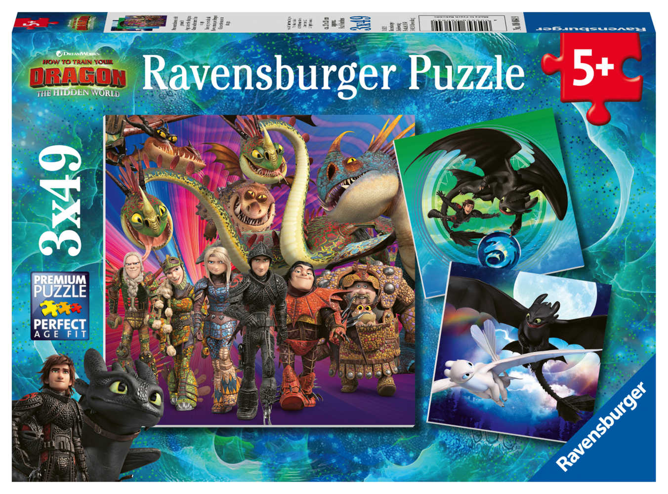 Cover: 4005556080649 | Ravensburger Kinderpuzzle - 08064 Drachenzähmen leicht gemacht -...