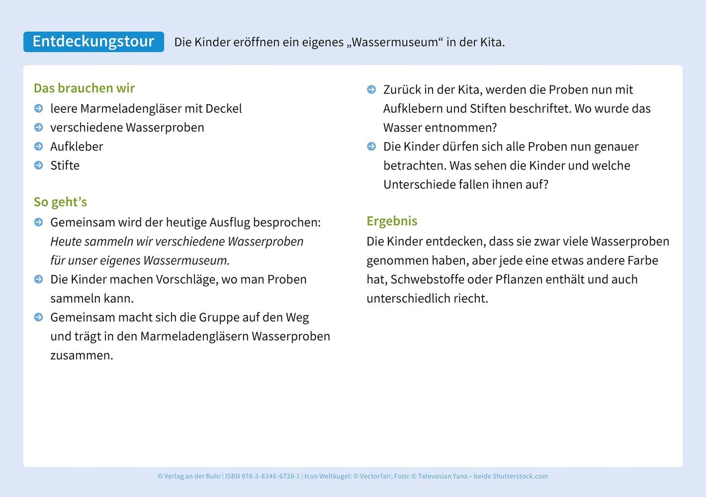 Bild: 9783834667281 | Gemeinsam für den Klimaschutz! Wasser | Christina Braun | Box | 32 S.