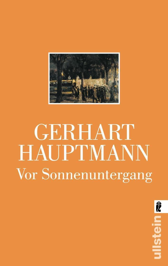 Cover: 9783548235653 | Vor Sonnenuntergang | Gerhart Hauptmann | Taschenbuch | 128 S. | 2002