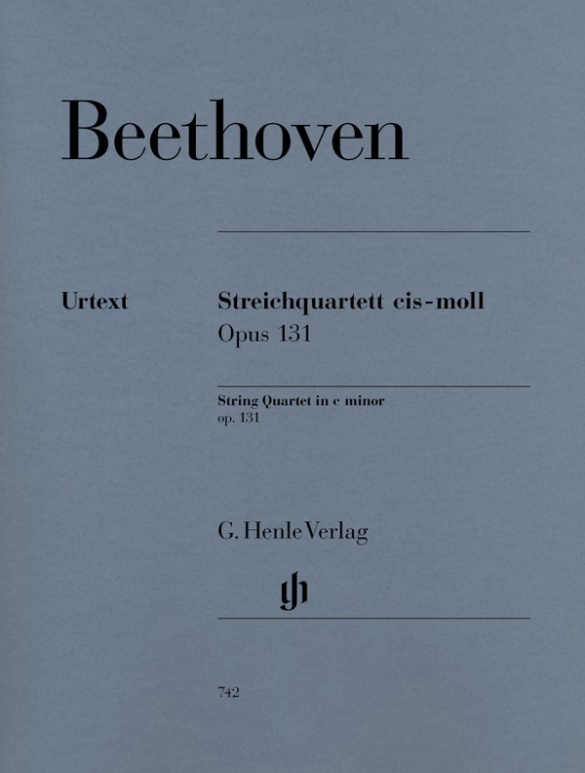 Cover: 9790201807423 | Ludwig van Beethoven - Streichquartett cis-moll op. 131 | Emil Platen