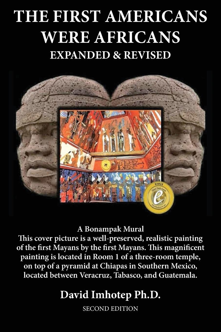 Cover: 9781737074502 | The First Americans Were Africans | Expanded and Revised | Imhotep