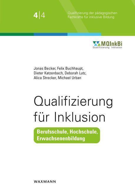 Cover: 9783830945154 | Qualifizierung für Inklusion | Jonas Becker (u. a.) | Taschenbuch