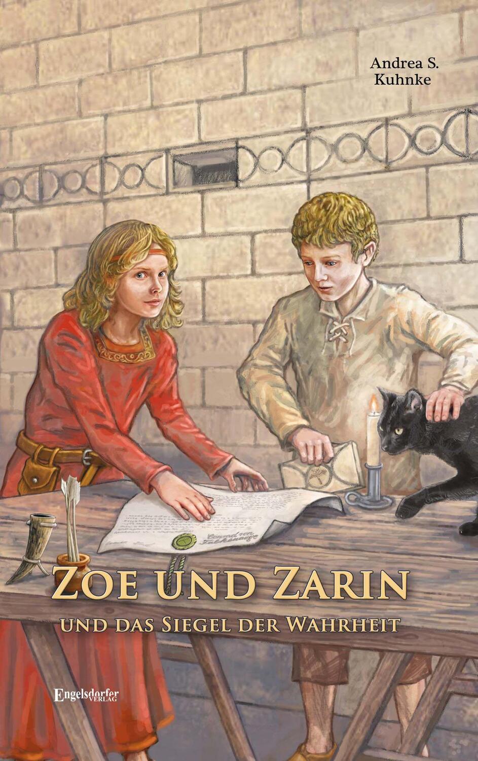 Cover: 9783961459124 | Zoe und Zarin und das Siegel der Wahrheit | Andrea S. Kuhnke | Buch