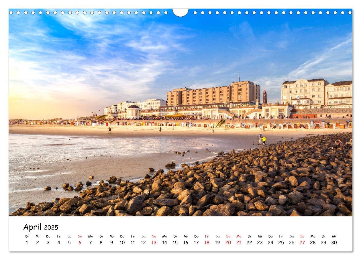 Bild: 9783435492565 | Borkum, bezaubernde Nordseeinsel (Wandkalender 2025 DIN A3 quer),...