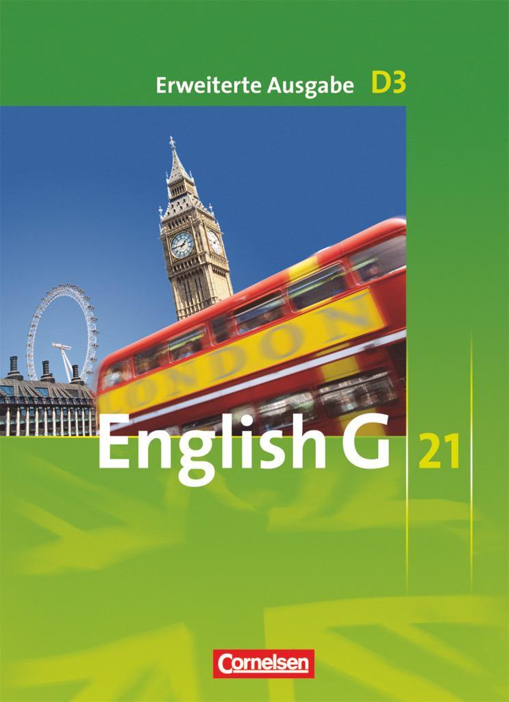 Cover: 9783060313686 | English G 21. Erweiterte Ausgabe D 3. Schülerbuch | 7. Schuljahr