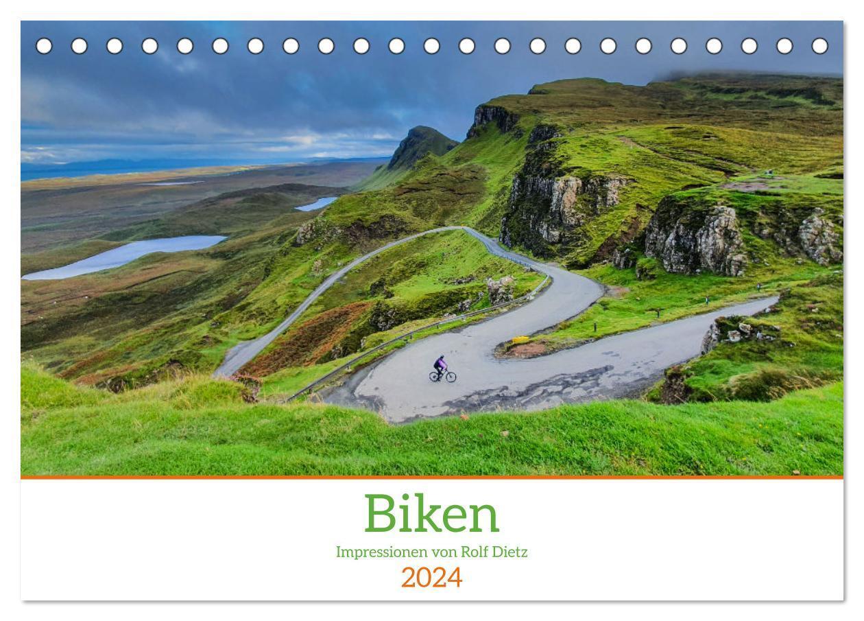 Cover: 9783675969155 | Biken - Impressionen von Rolf Dietz (Tischkalender 2024 DIN A5...