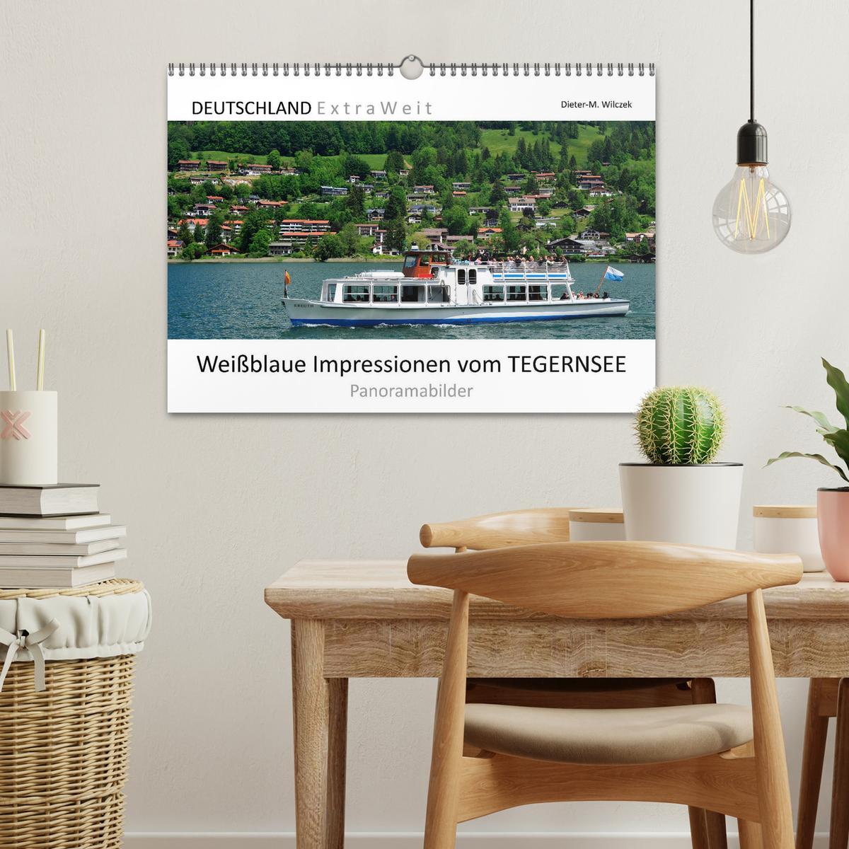 Bild: 9783383797262 | Weißblaue Impressionen vom Tegernsee (Wandkalender 2025 DIN A3...