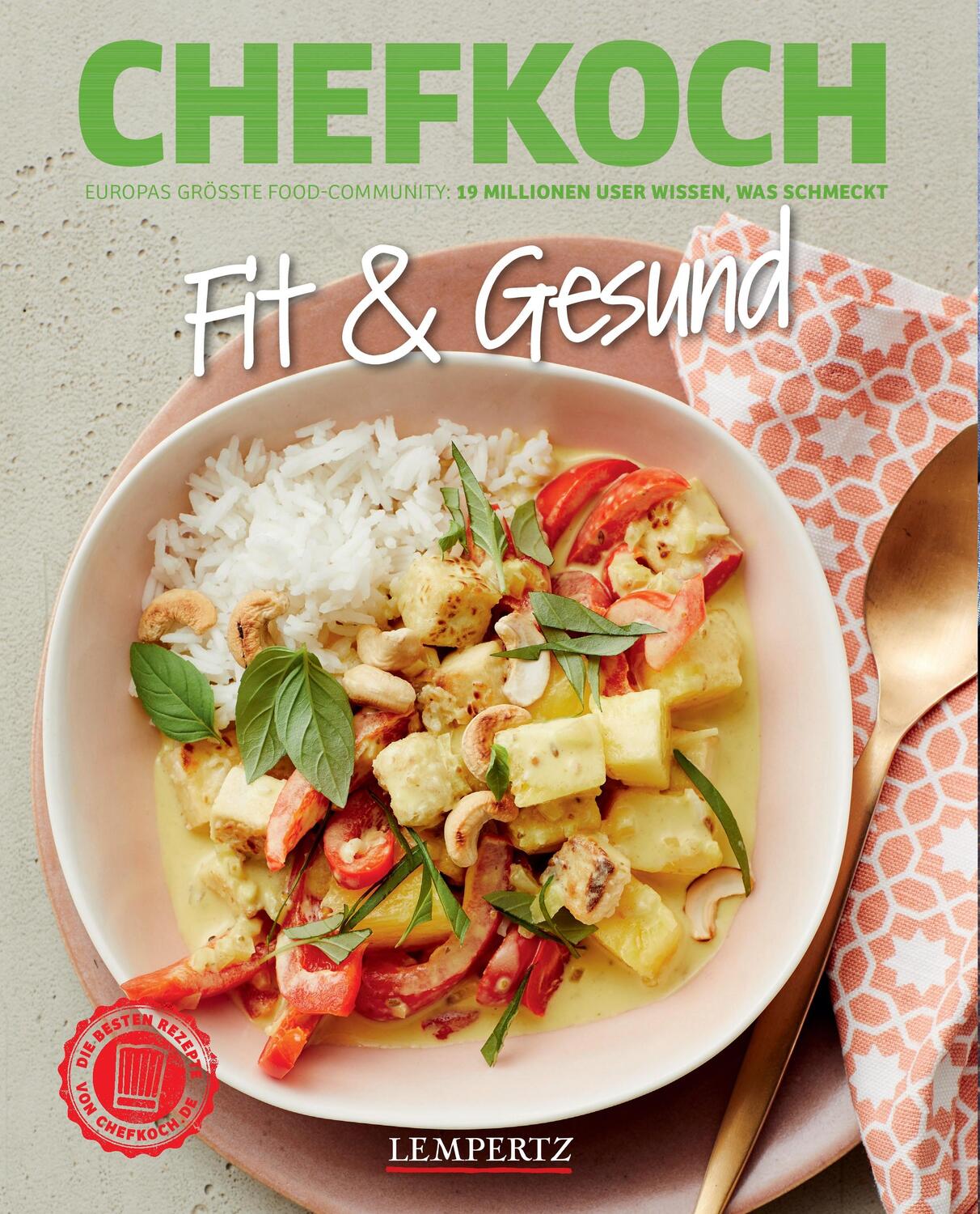Cover: 9783960583349 | Chefkoch: Fit und gesund | Buch | 120 S. | Deutsch | 2020