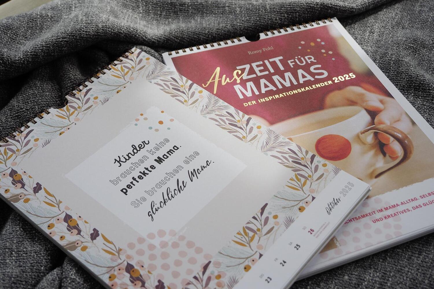 Bild: 4251693903154 | Wochenkalender 2025: AusZeit für Mamas 2025 - Inspirationskalender