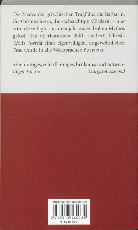 Rückseite: 9783518460085 | Medea. Stimmen | Christa Wolf | Taschenbuch | Deutsch | 2008