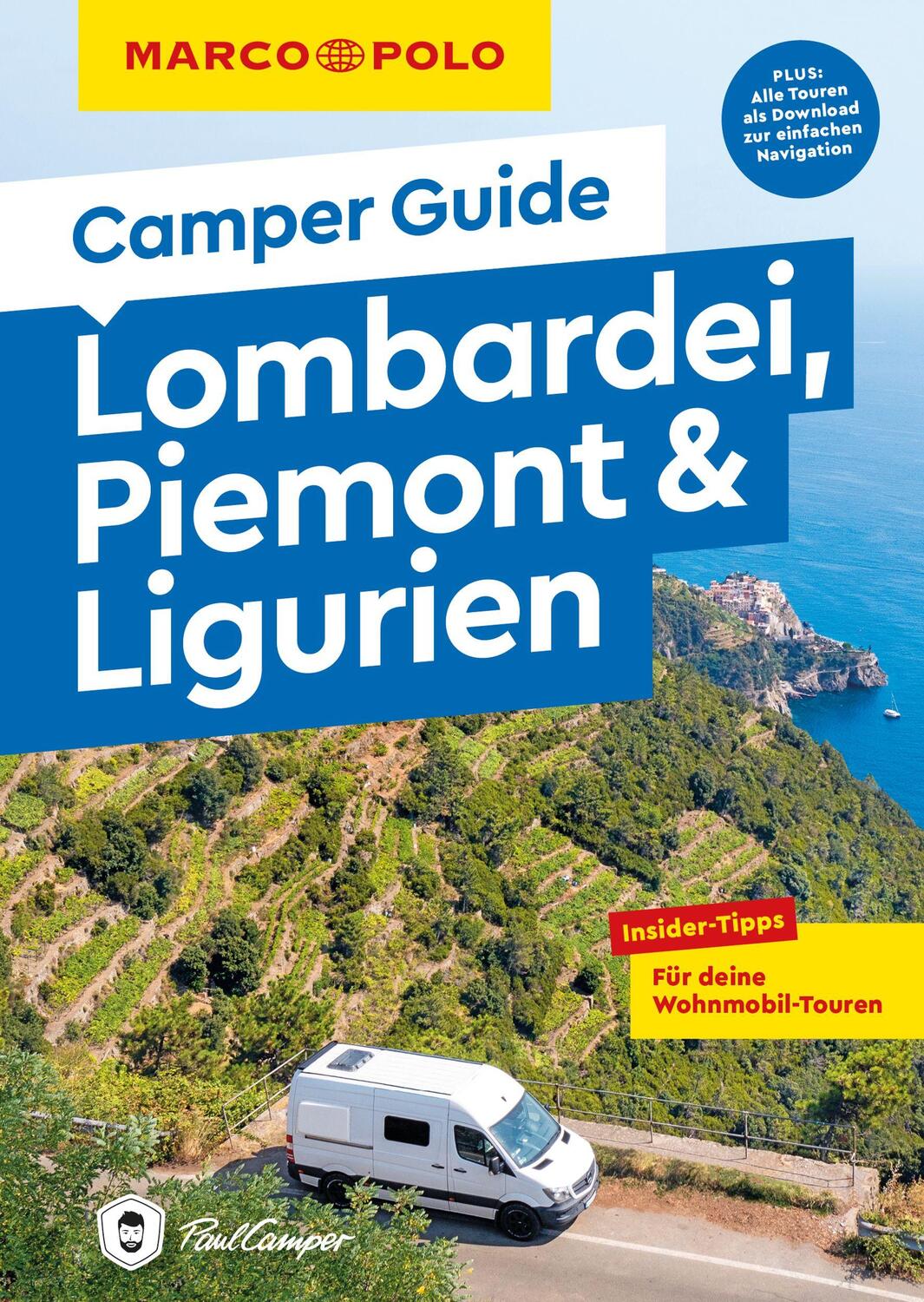Cover: 9783575016638 | MARCO POLO Camper Guide Lombardei, Piemont &amp; Ligurien | Taschenbuch