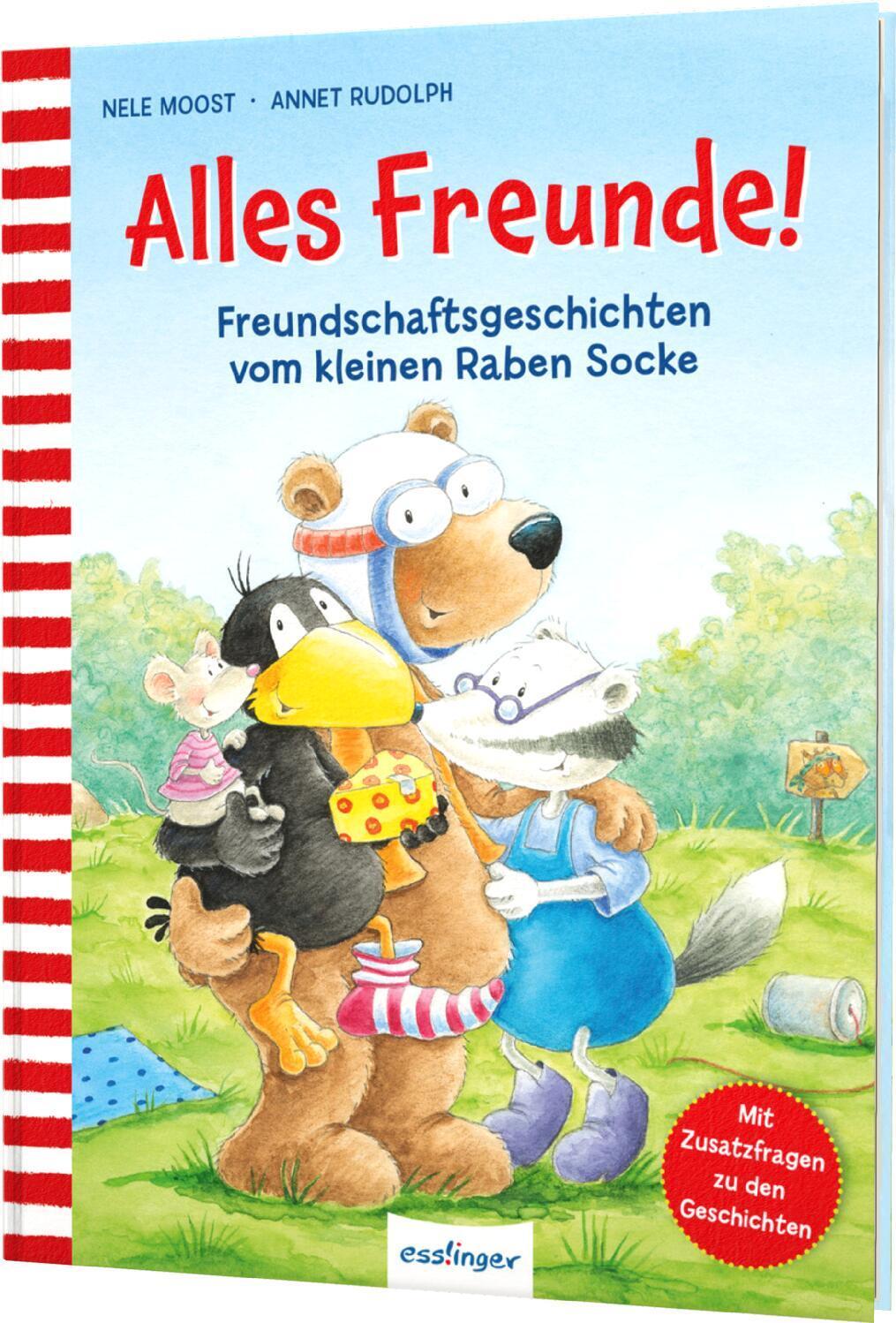 Cover: 9783480238170 | Der kleine Rabe Socke: Alles Freunde! | Nele Moost | Buch | 64 S.