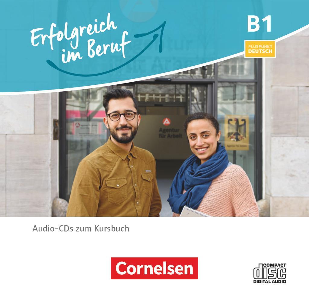 Cover: 9783060229680 | Pluspunkt Deutsch - Erfolgreich im Beruf B1 - Kursraum-Audio-CDs | CD