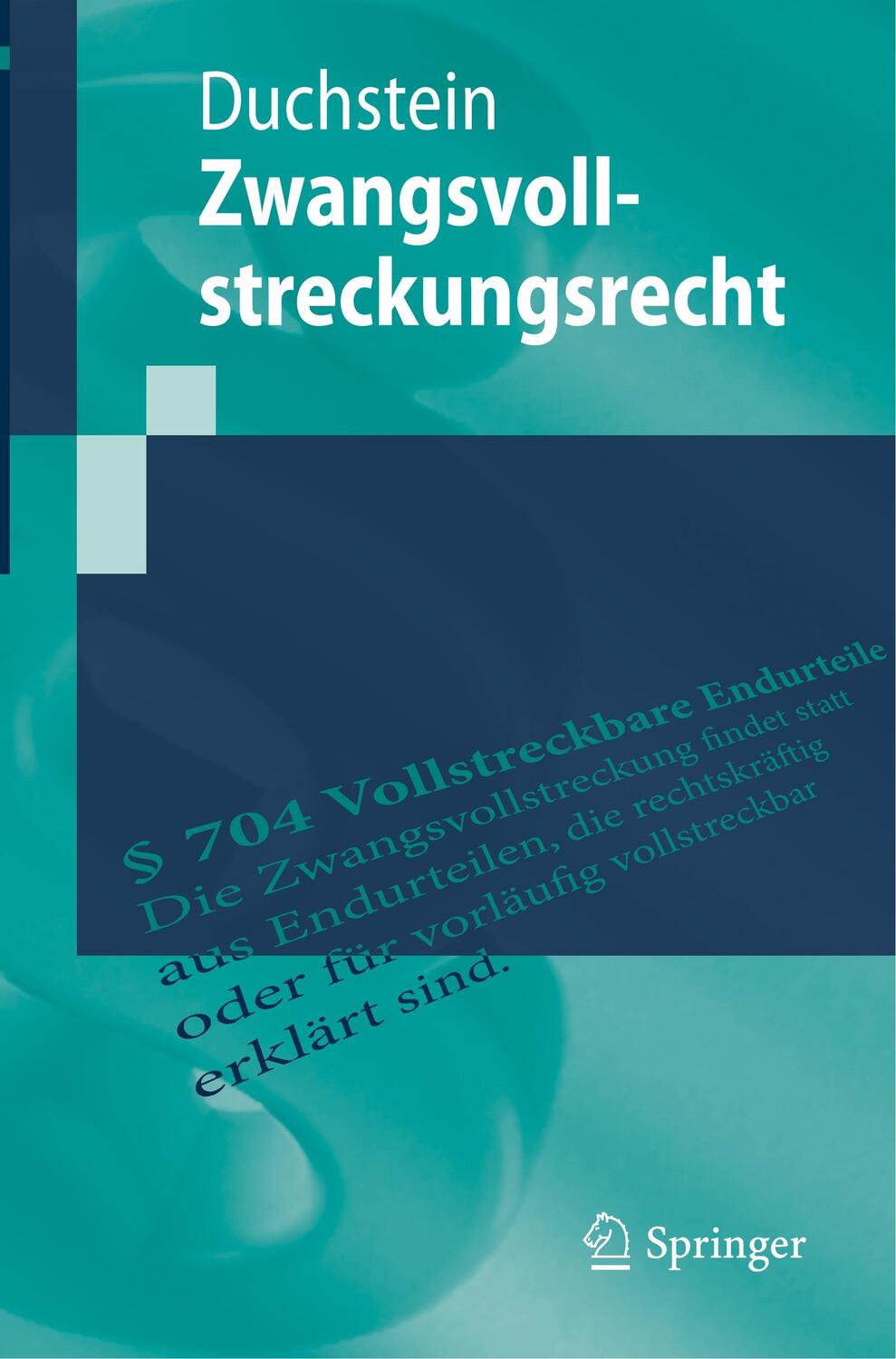 Cover: 9783662594438 | Zwangsvollstreckungsrecht | Michael Duchstein | Taschenbuch | Deutsch