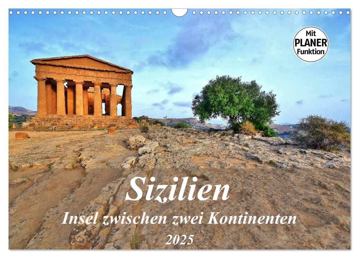 Cover: 9783435560424 | Sizilien - Insel zwischen zwei Kontinenten (Wandkalender 2025 DIN...