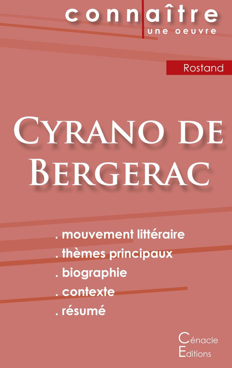 Cover: 9782367887043 | Fiche de lecture Cyrano de Bergerac de Edmond Rostand (Analyse...
