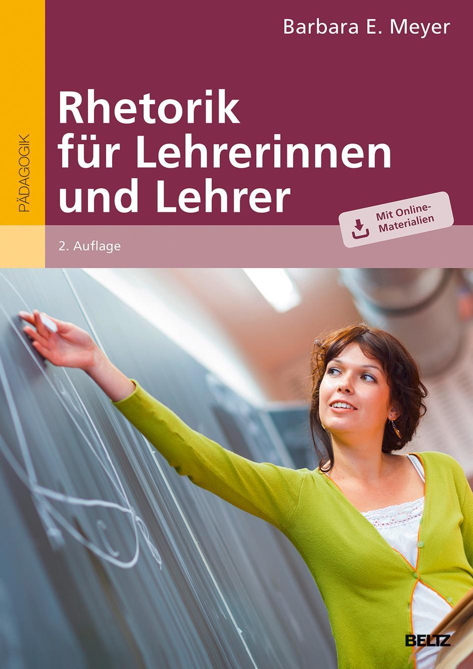 Cover: 9783407630629 | Rhetorik für Lehrerinnen und Lehrer | Mit Online-Materialien | Meyer