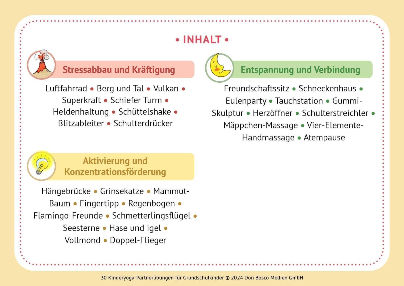 Bild: 4260694922644 | 30 Kinderyoga-Partnerübungen für Grundschul-Kinder | Ulrike Knuth