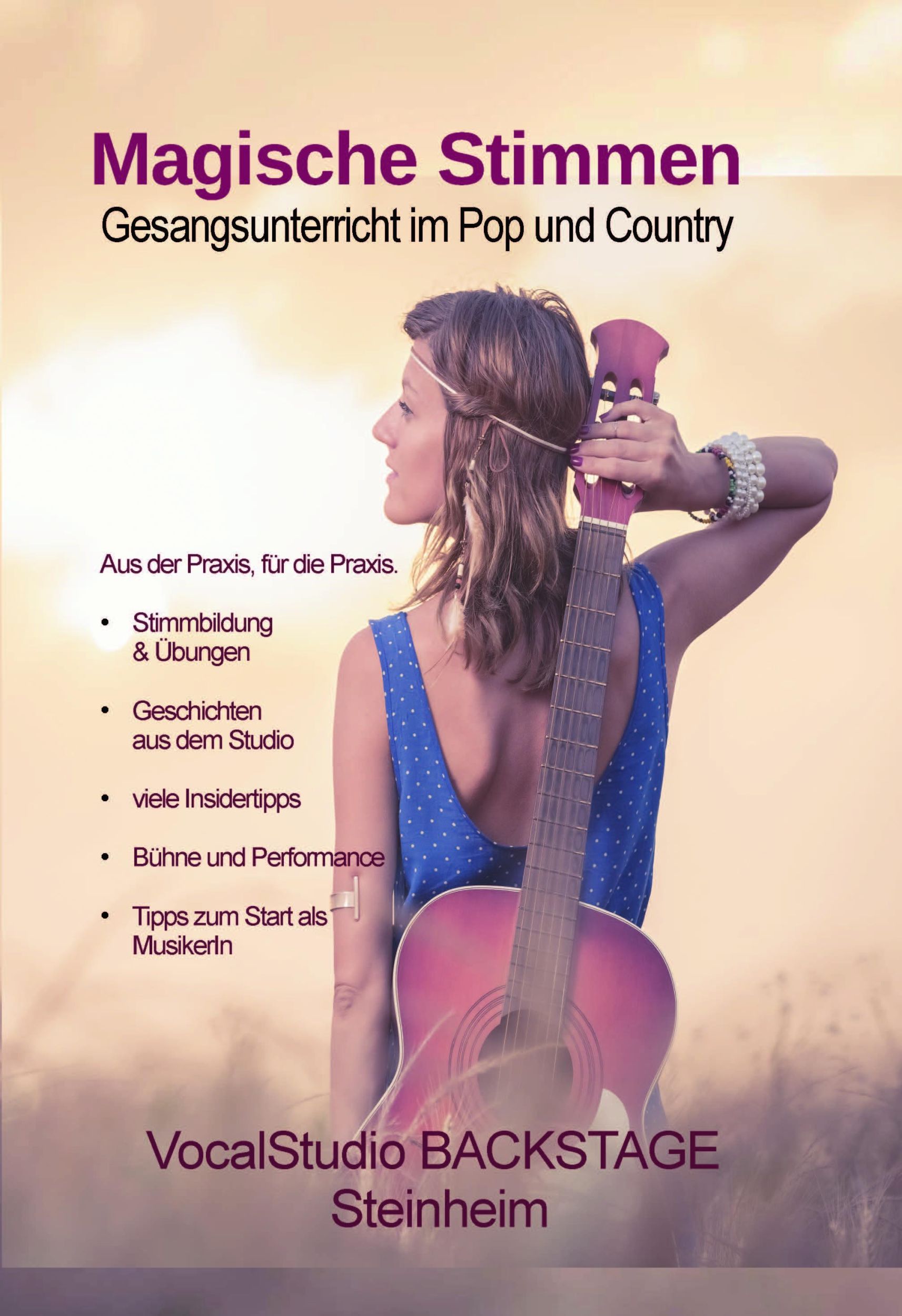 Cover: 9783756838530 | Magische Stimmen | Gesangsunterricht Pop und Country | Anja Bombek