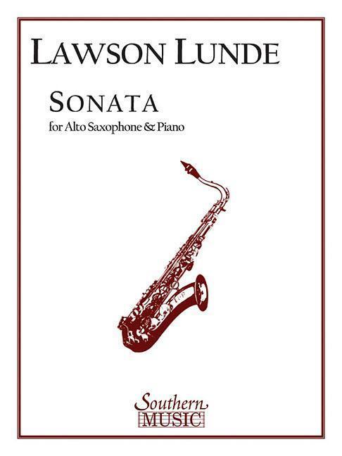 Cover: 9781581061789 | Sonata: Alto Sax | Taschenbuch | Englisch | SOUTHERN MUSIC COMPANY