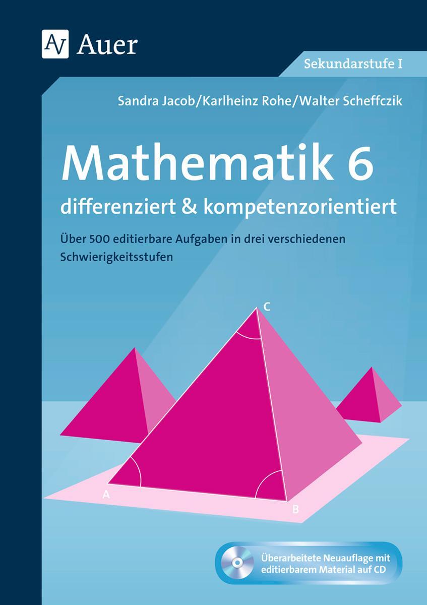 Cover: 9783403075844 | Mathematik 6 differenziert u. kompetenzorientiert | Jacob (u. a.)