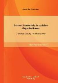 Cover: 9783955494872 | Servant Leadership in sozialen Organisationen: Dienende Führung im...
