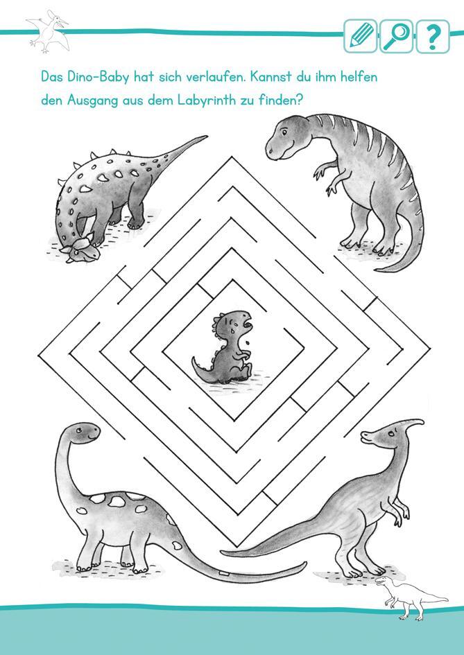 Bild: 9783788639105 | Rätselspaß Dinosaurier ab 6 Jahren | Taschenbuch | 80 S. | Deutsch