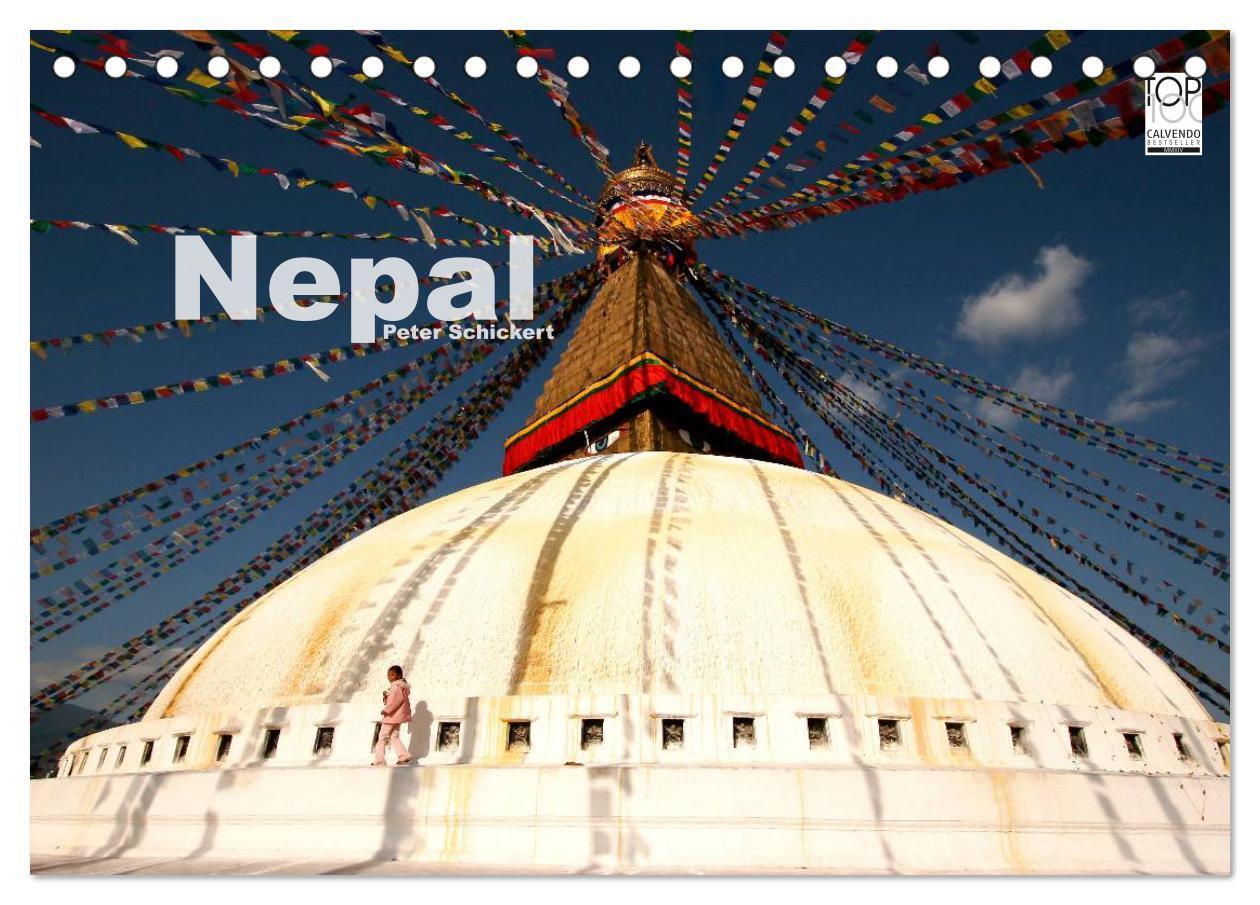 Cover: 9783435723492 | Nepal (Tischkalender 2025 DIN A5 quer), CALVENDO Monatskalender | 2025