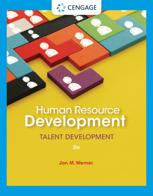 Cover: 9780357512524 | Human Resource Development: Talent Development | Jon M. Werner | Buch
