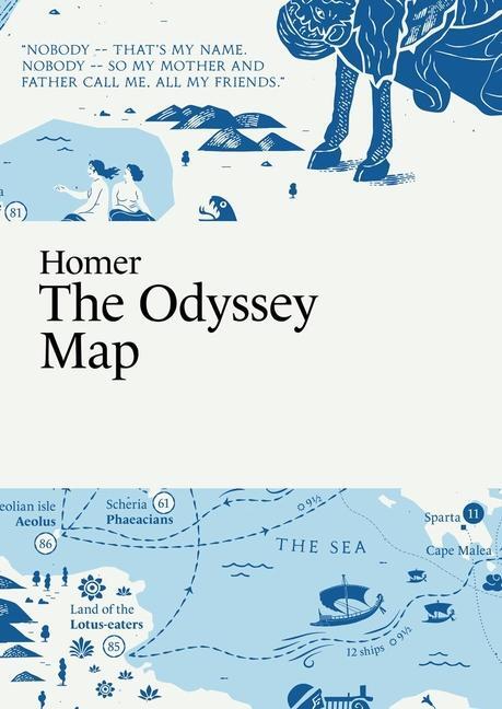 Cover: 9789152770955 | Homer: The Odyssey Map | Paris Grafik | (Land-)Karte | Englisch | 2024
