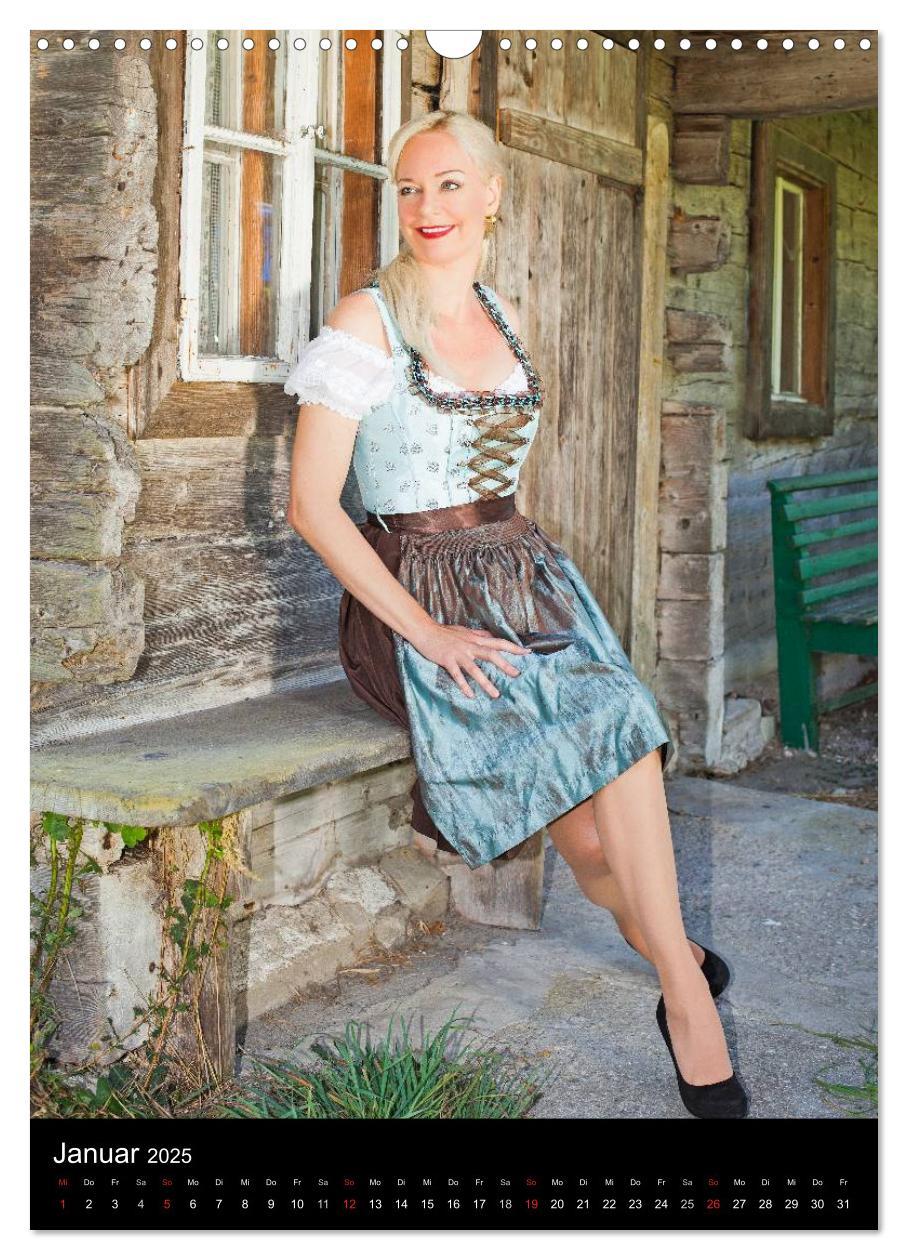 Bild: 9783457012253 | Dirndl und Tradition (Wandkalender 2025 DIN A3 hoch), CALVENDO...