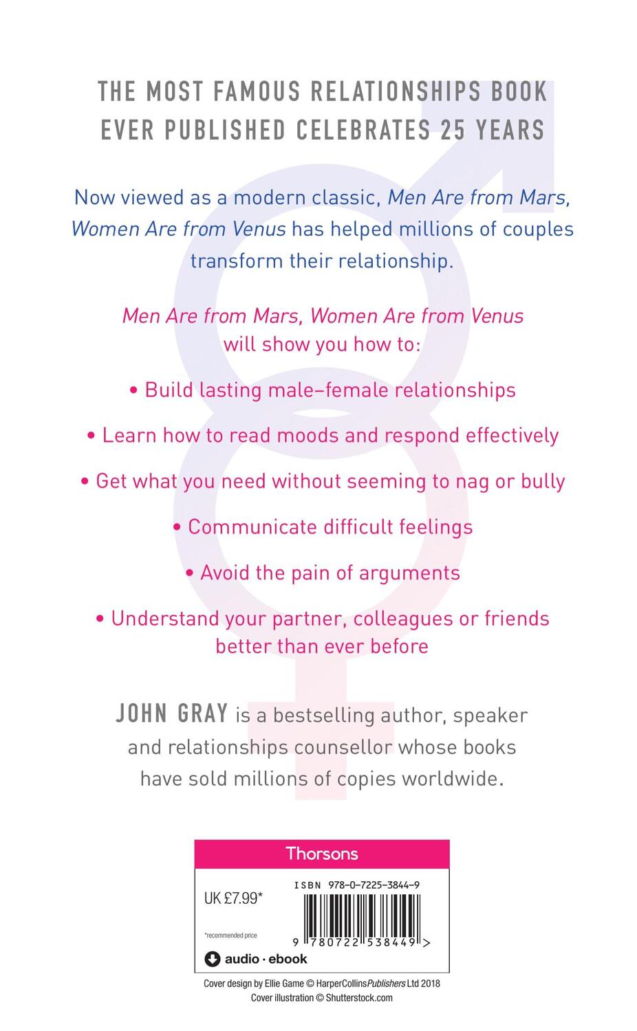 Rückseite: 9780722538449 | Men are from Mars, Women are from Venus | John Gray | Taschenbuch