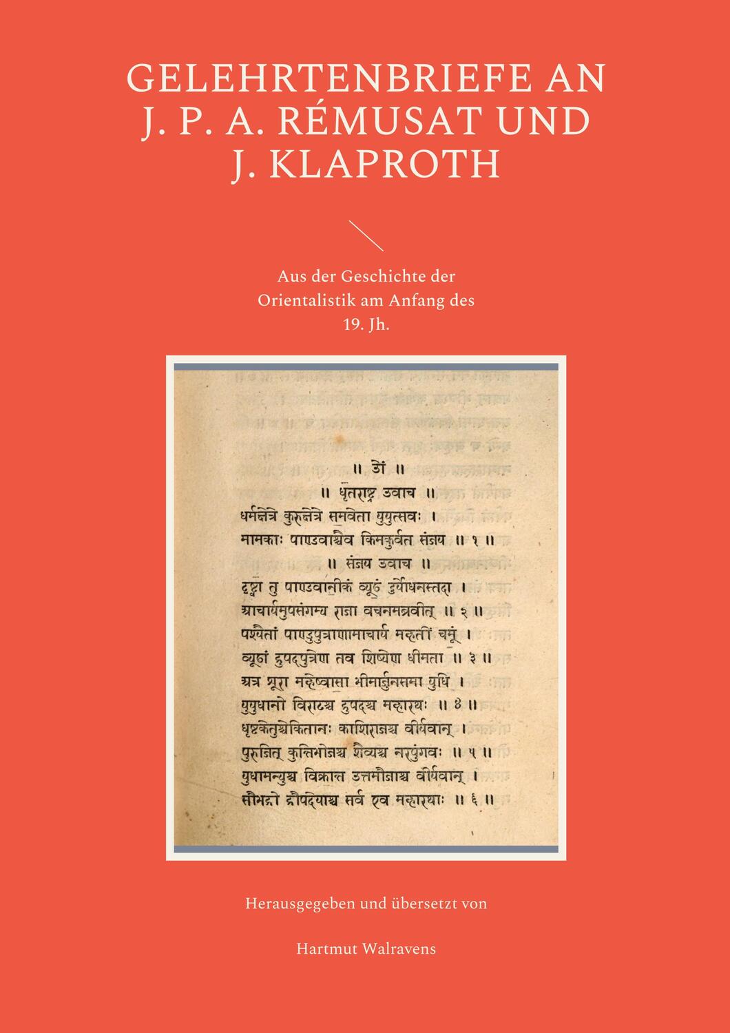 Cover: 9783756801145 | Gelehrtenbriefe an J. P. A. Rémusat und J. Klaproth | Walravens | Buch