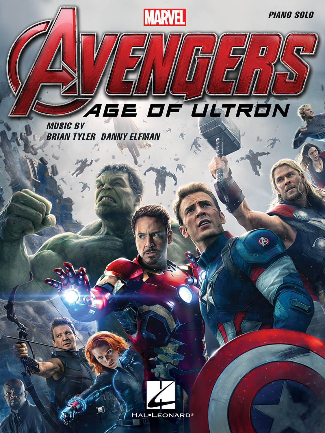Cover: 888680078188 | Avengers - Age of Ultron | Piano Solo Songbook | Elfman | Buch | 2015