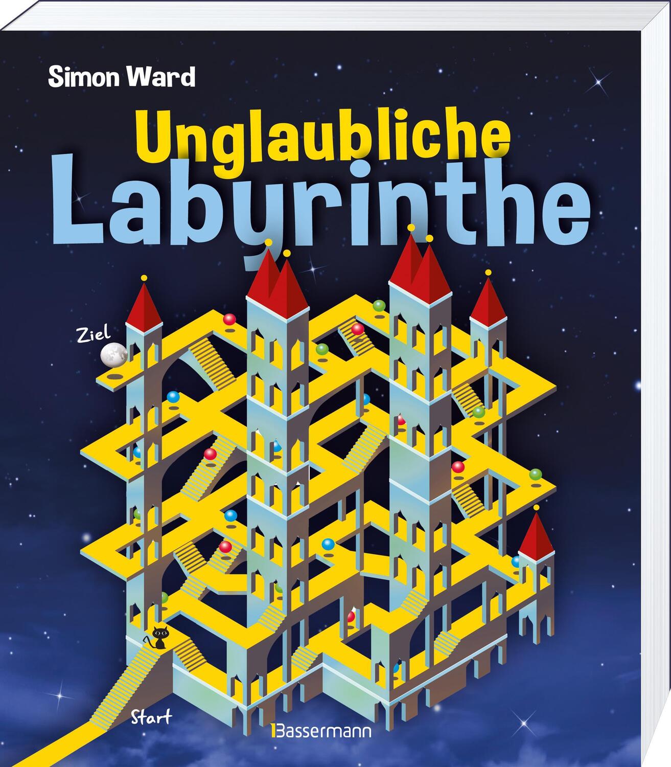 Bild: 9783809438267 | Unglaubliche Labyrinthe | Simon Ward | Taschenbuch | 80 S. | Deutsch