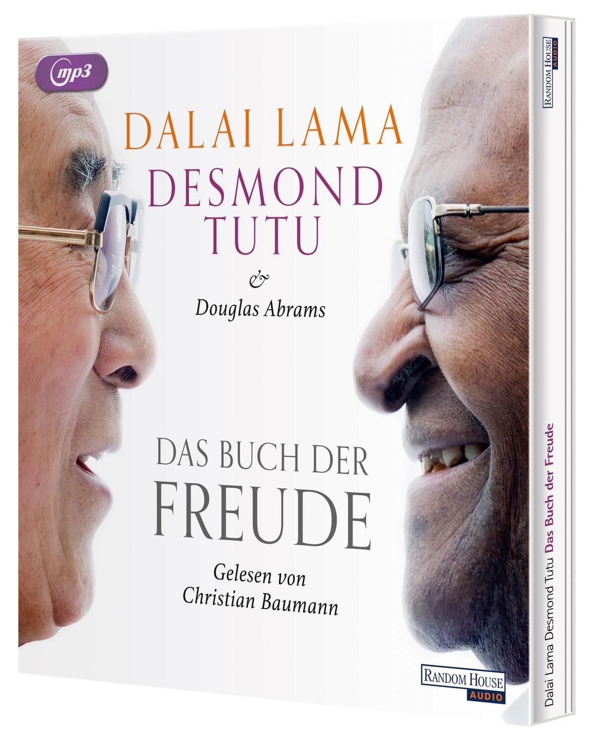 Bild: 9783837146585 | Das Buch der Freude | Dalai Lama (u. a.) | MP3 | 2 | Deutsch | 2019